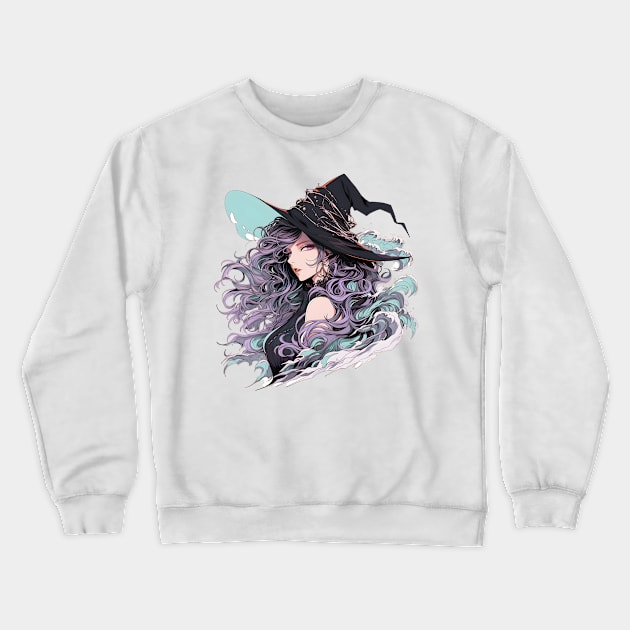 Young Witch Crewneck Sweatshirt by UKnowWhoSaid